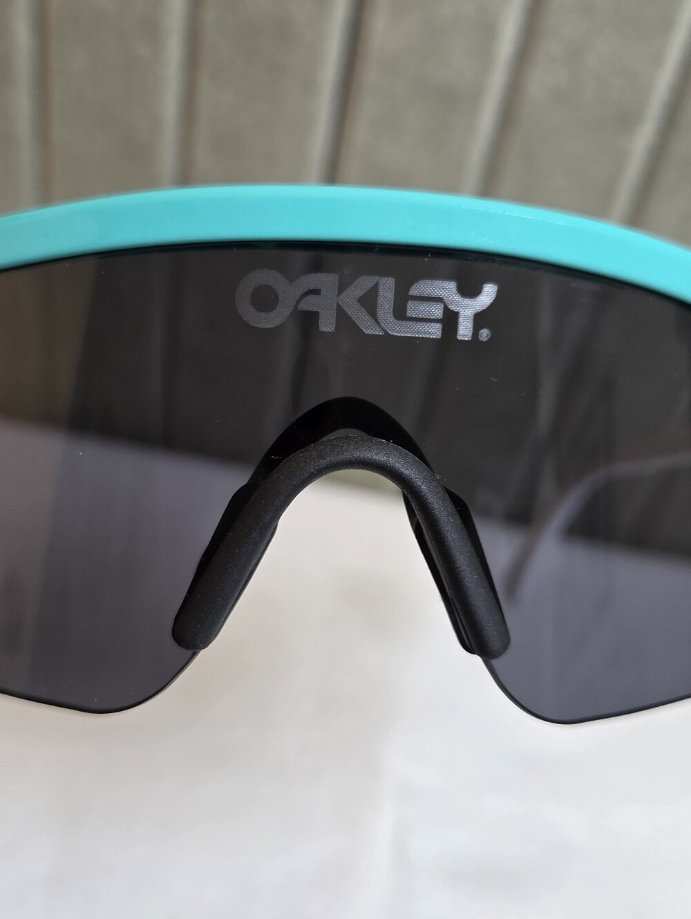Oakley Razor Blades Heritage Sunglasses OO9140-11 Seafoam/Grey - Picture 10 of 10